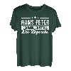 Hans Peter Name Lustiger Spruch Shirt Vorname Geschenk
