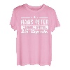 Hans Peter Name Lustiger Spruch Shirt Vorname Geschenk