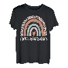 Administrator Regenbogen Leopard Lustiger Administrator T-Shirt