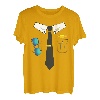 Pilot Uniform Kostüm T-Shirt Lustig Halloween Shirt