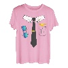 Pilot Uniform Kostüm T-Shirt Lustig Halloween Shirt