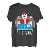 Funny Let It Snow Schneemann Removed Ban Drogenreferenz Xmas T-Shirt