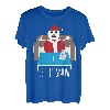 Funny Let It Snow Schneemann Removed Ban Drogenreferenz Xmas T-Shirt