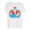 Funny Let It Snow Schneemann Removed Ban Drogenreferenz Xmas T-Shirt