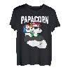 Papacorn Vater Tochter Einhorn bunt T-Shirt
