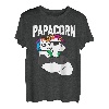 Papacorn Vater Tochter Einhorn bunt T-Shirt