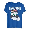 Papacorn Vater Tochter Einhorn bunt T-Shirt