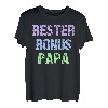 Herren Bester Bonus Papa Stiefvater Ersatzvater Adoption Vatertag T-Shirt