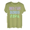 Herren Bester Bonus Papa Stiefvater Ersatzvater Adoption Vatertag T-Shirt