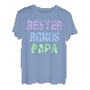 Herren Bester Bonus Papa Stiefvater Ersatzvater Adoption Vatertag T-Shirt