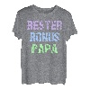 Herren Bester Bonus Papa Stiefvater Ersatzvater Adoption Vatertag T-Shirt