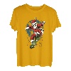 Santa Skateboard Weihnachten Pyjama T-Shirt