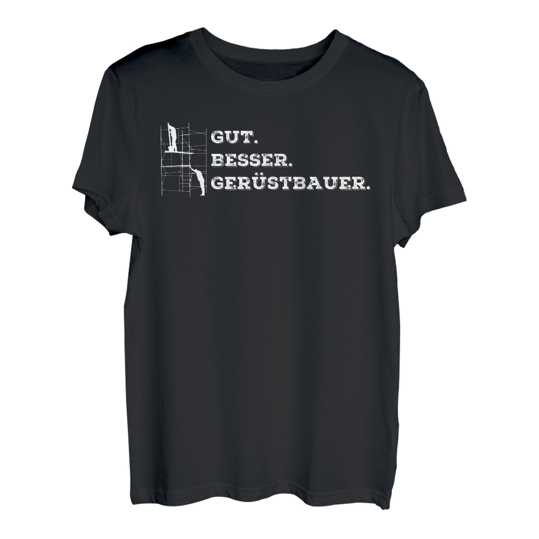 Kreative und Witzige Sprüche für Gerüstbauer TShirts Hapfox