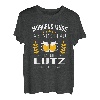 Herren Lutz Name Geschenk-Idee Geburtstag Lustiger Spruch T-Shirt
