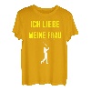 Herren Golfer TShirt Ich Liebe Meine Frau Spruch Geschenk Shirt