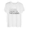 Herren Schiedsrichtergeschenk The Man Myth Legend T-Shirt