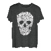 T-Shirt mit Katzen-Totenkopf, Halloween-Kostüm, Geschenkidee T-Shirt