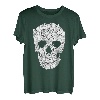 T-Shirt mit Katzen-Totenkopf, Halloween-Kostüm, Geschenkidee T-Shirt
