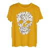 T-Shirt mit Katzen-Totenkopf, Halloween-Kostüm, Geschenkidee T-Shirt