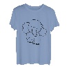 lustiger Elefant von vorne und hinten Geschenk T-Shirt