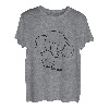 lustiger Elefant von vorne und hinten Geschenk T-Shirt
