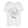 lustiger Elefant von vorne und hinten Geschenk T-Shirt