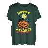Halloween grinsender Kürbis Horror lustiges Spaß Shirt T-Shirt