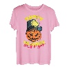 Halloween grinsender Kürbis Horror lustiges Spaß Shirt T-Shirt