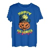 Halloween grinsender Kürbis Horror lustiges Spaß Shirt T-Shirt