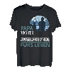 Papa & Tochter Angelfreunde Fischen Angeln Angel Vatertag T-Shirt