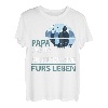 Papa & Tochter Angelfreunde Fischen Angeln Angel Vatertag T-Shirt