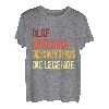 Herren Vorname Olaf Der Mann Der Mythos Die Legende Sprüche T-Shirt