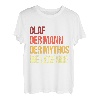 Herren Vorname Olaf Der Mann Der Mythos Die Legende Sprüche T-Shirt