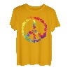 Cooles Peace Zeichen Tie Dye T-Shirt für Jungen und Mädchen T-Shirt