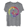 Cooles Peace Zeichen Tie Dye T-Shirt für Jungen und Mädchen T-Shirt