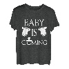 Humor Schwangerschaft Mann Frauen Baby Is Coming Schwangere Geschenk T-Shirt