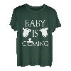 Humor Schwangerschaft Mann Frauen Baby Is Coming Schwangere Geschenk T-Shirt