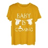 Humor Schwangerschaft Mann Frauen Baby Is Coming Schwangere Geschenk T-Shirt