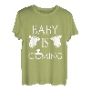 Humor Schwangerschaft Mann Frauen Baby Is Coming Schwangere Geschenk T-Shirt