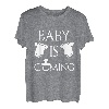 Humor Schwangerschaft Mann Frauen Baby Is Coming Schwangere Geschenk T-Shirt