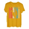 Retro die Möhre Karotte T-Shirt