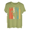 Retro die Möhre Karotte T-Shirt