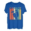 Retro die Möhre Karotte T-Shirt