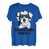 Herren Dalmatiner Papa Hunde Herrchen T-Shirt