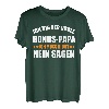 Herren Bonus Papa Bonus Vater Stiefpapa Spruch BonusPapa Geschenk T-Shirt