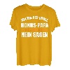 Herren Bonus Papa Bonus Vater Stiefpapa Spruch BonusPapa Geschenk T-Shirt