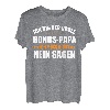 Herren Bonus Papa Bonus Vater Stiefpapa Spruch BonusPapa Geschenk T-Shirt