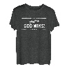 Spoiler God Wins Christliches Motiv für Damen Herren Kinder T-Shirt
