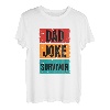 Father Daddy Father's Day Matching Quote I Dad Joke Survivor T-Shirt