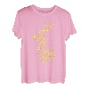 Niedliches Hasen-T-Shirt mit Leoparden-Motiv, Oster-Design T-Shirt